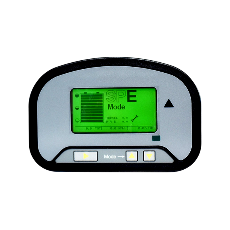 FLYB-0175 IP65 CAN Bus Segmen LCD Dashboard Untuk Forklift Industri Listrik 12V
