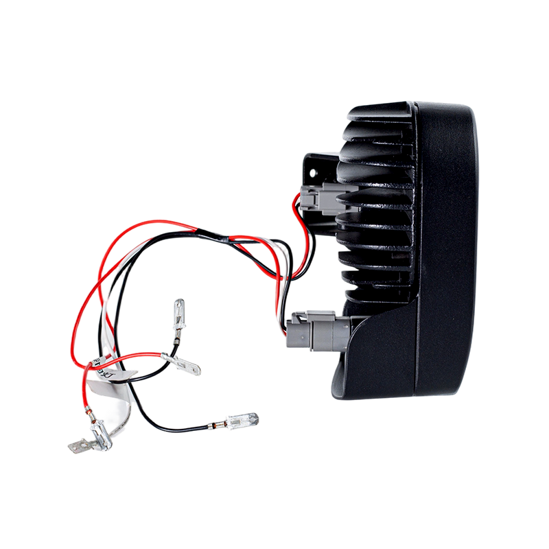 004 Lampu Depan Kombinasi Multi-Fungsi LED 6+2 Tugas Berat untuk Kendaraan Industri