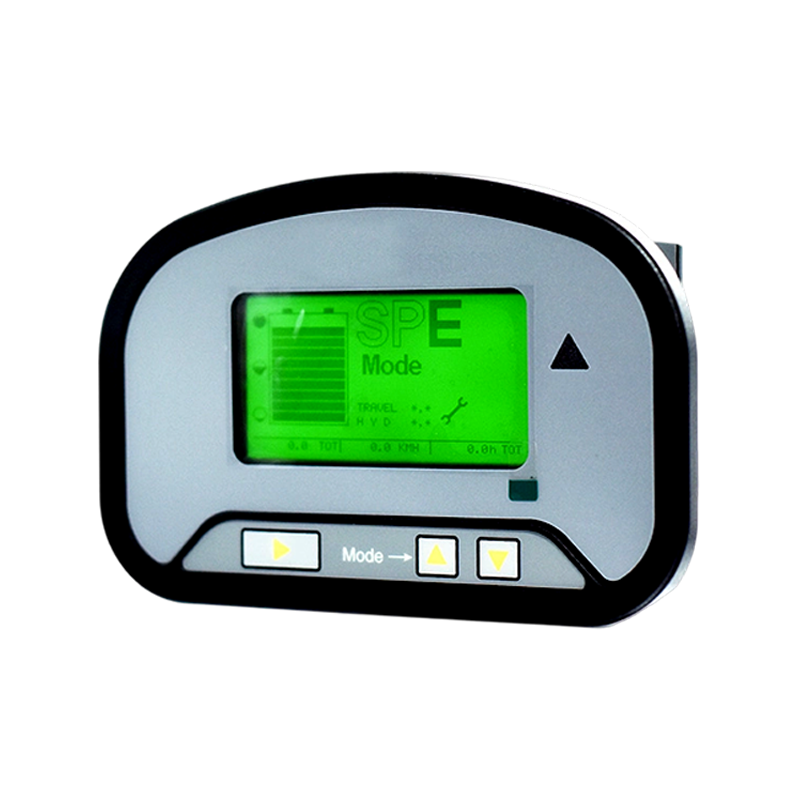 FLYB-0175 IP65 CAN Bus Segmen LCD Dashboard Untuk Forklift Industri Listrik 12V