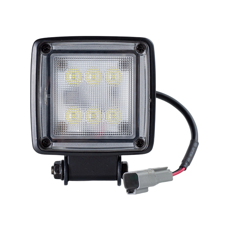 IP67 001 Lampu Kerja 6-LED Tugas Berat untuk Kendaraan Industri