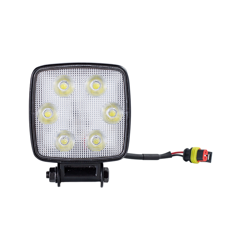 IP67 002 Lampu Kerja 6-LED Tugas Berat untuk Kendaraan Industri