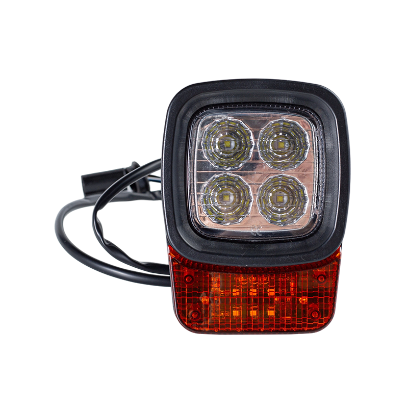 Lampu Kombinasi Multifungsi 001 / Lampu Kerja 4 LED dengan Lampu Sein dan Lampu Posisi untuk forklift