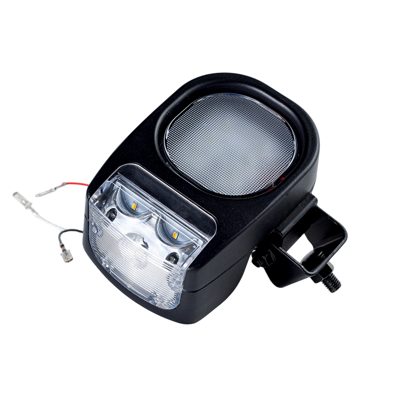004 Lampu Depan Kombinasi Multi-Fungsi LED 6+2 Tugas Berat untuk Kendaraan Industri