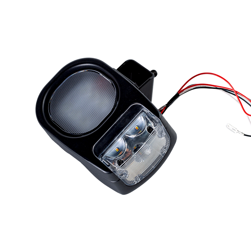 004 Lampu Depan Kombinasi Multi-Fungsi LED 6+2 Tugas Berat untuk Kendaraan Industri