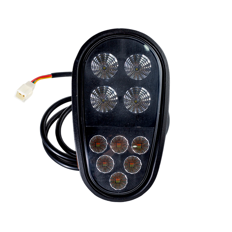 003 Lampu Depan Kombinasi Multi-Fungsi LED 4+6 Tugas Berat untuk Kendaraan Industri