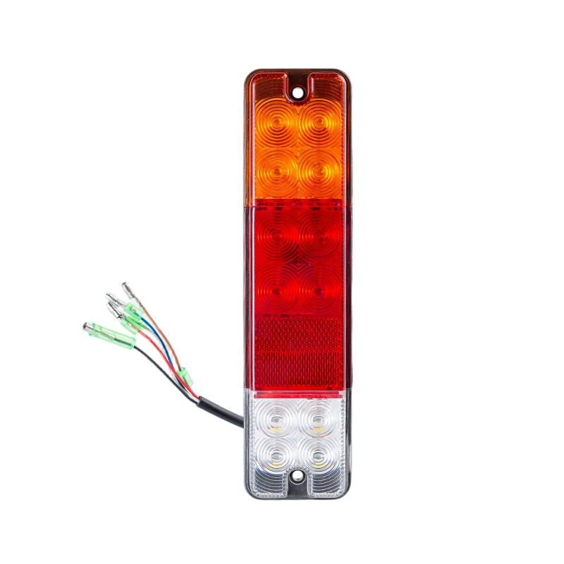 FLDJ-SSWD-004 IP65 5W DC12-24V Lampu Belakang Kombinasi LED 3 Warna Terintegrasi