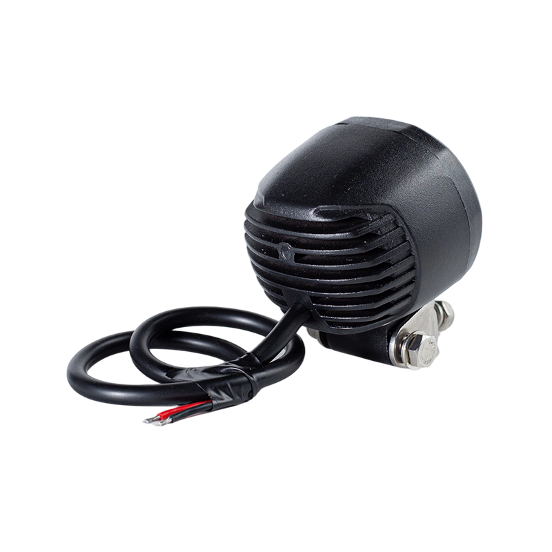 IP67 6W DC9-80V Lampu Peringatan Keselamatan Forklift Sinar Linier Merah/Biru