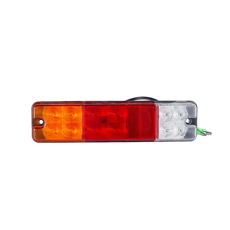 FLDJ-SSWD-004 IP65 5W DC12-24V Lampu Belakang Kombinasi LED 3 Warna Terintegrasi