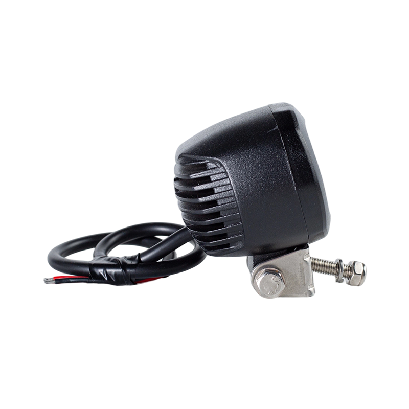 IP67 6W DC9-80V Lampu Peringatan Keselamatan Forklift Sinar Linier Merah/Biru