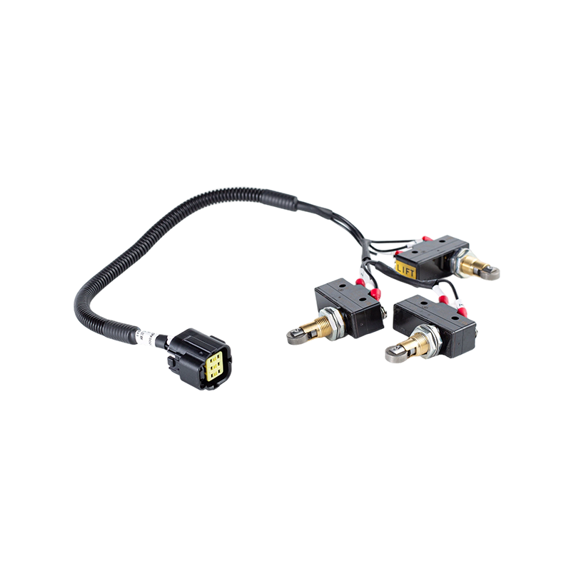 IP65 Tahan Debu Tahan Minyak Sakelar Mikro Kontrol Katup Multi-Arah Hidraulik Forklift Tahan Suhu Lebar