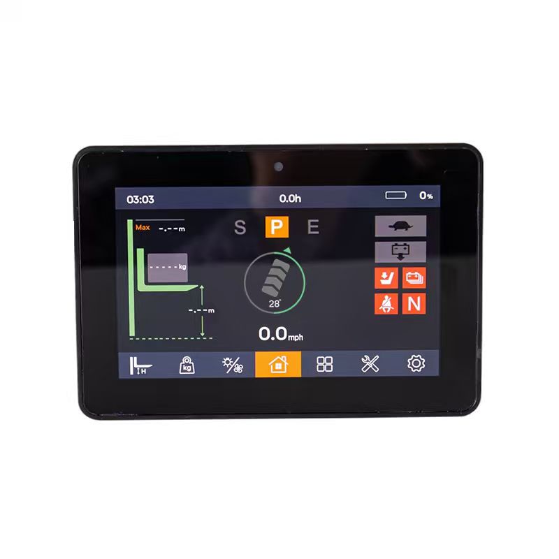 Dasbor Sentuh CAN Bus Lanskap 5 Inci IP66 / DC16V-DC120V Tegangan Lebar FLYB-1005-1