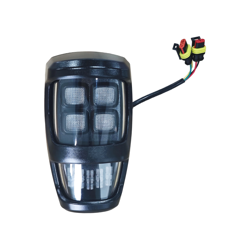 Lampu Depan LED 3-in-1 Tahan Air DC12V atau DC24V IP67 untuk Kendaraan Forklift & Konstruksi