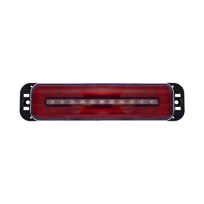 001 Lampu Belakang Kombinasi LED Berurutan Dinamis 3 warna untuk Kendaraan Industri