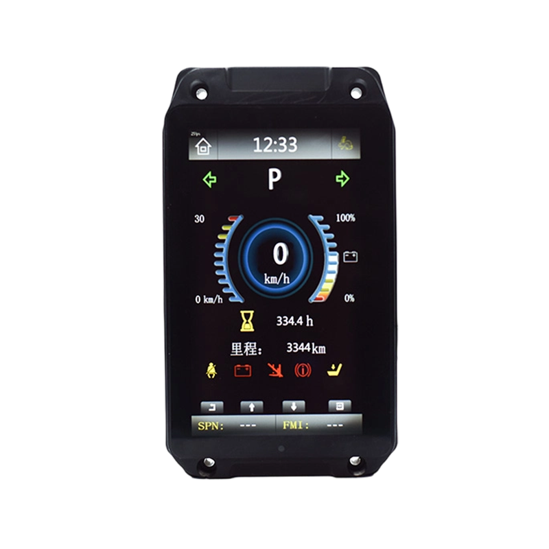FLYB-1001 IP65 7 inci CAN Bus Dashboard untuk Kendaraan Konstruksi dan Forklift
