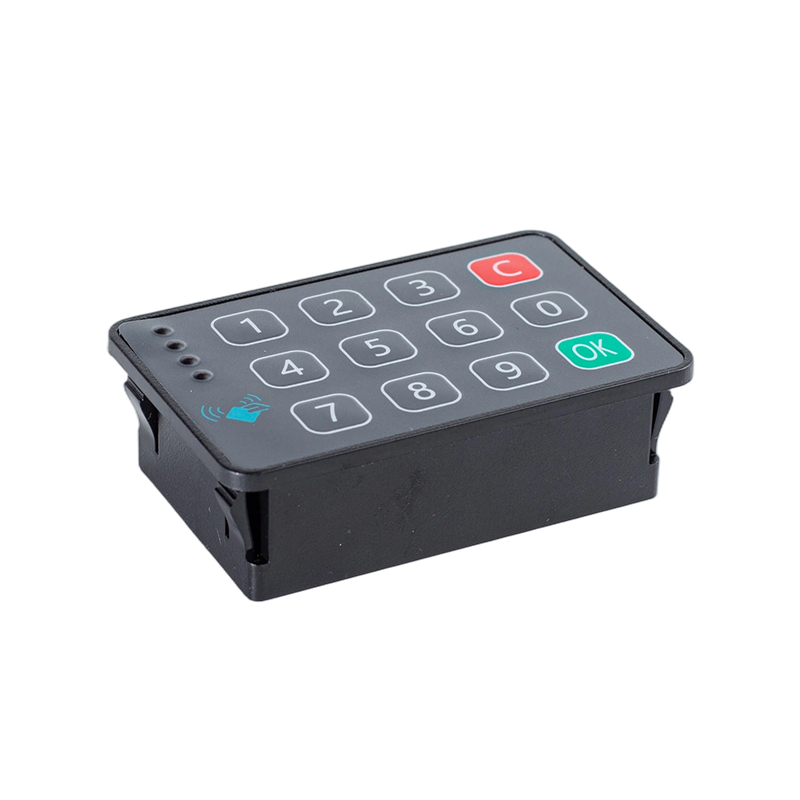 Pembaca Kartu IC Horisontal dengan Keypad / CAN2.0 125K Baud / Kontrol Akses Manajemen Armada Kendaraan Industri
