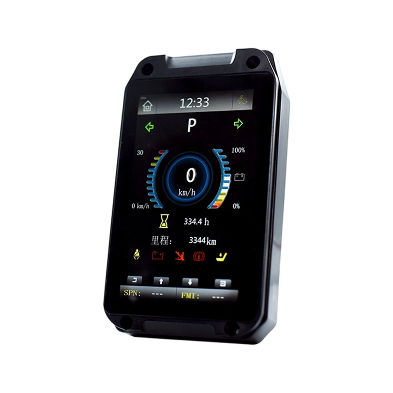 FLYB-1001 IP65 7 inci CAN Bus Dashboard untuk Kendaraan Konstruksi dan Forklift