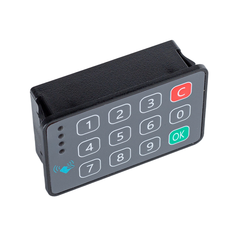 Pembaca Kartu IC Horisontal dengan Keypad / CAN2.0 125K Baud / Kontrol Akses Manajemen Armada Kendaraan Industri