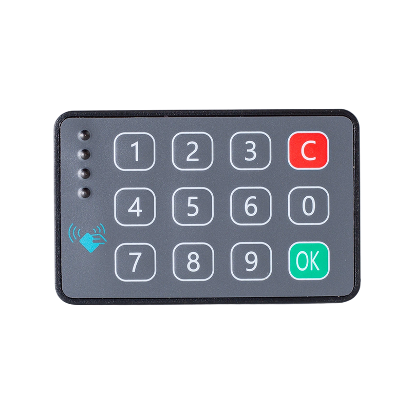 Pembaca Kartu IC Horisontal dengan Keypad / CAN2.0 125K Baud / Kontrol Akses Manajemen Armada Kendaraan Industri